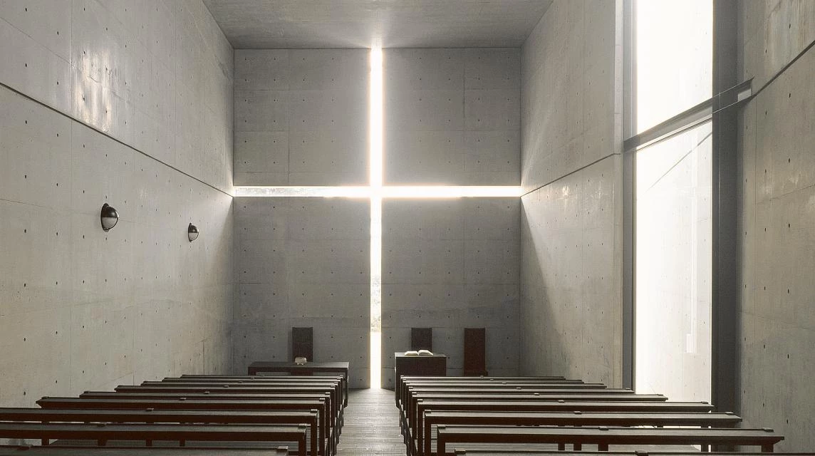 Iglesia De La Luz En Ibaraki Osaka Tadao Ando Arquitectura Viva