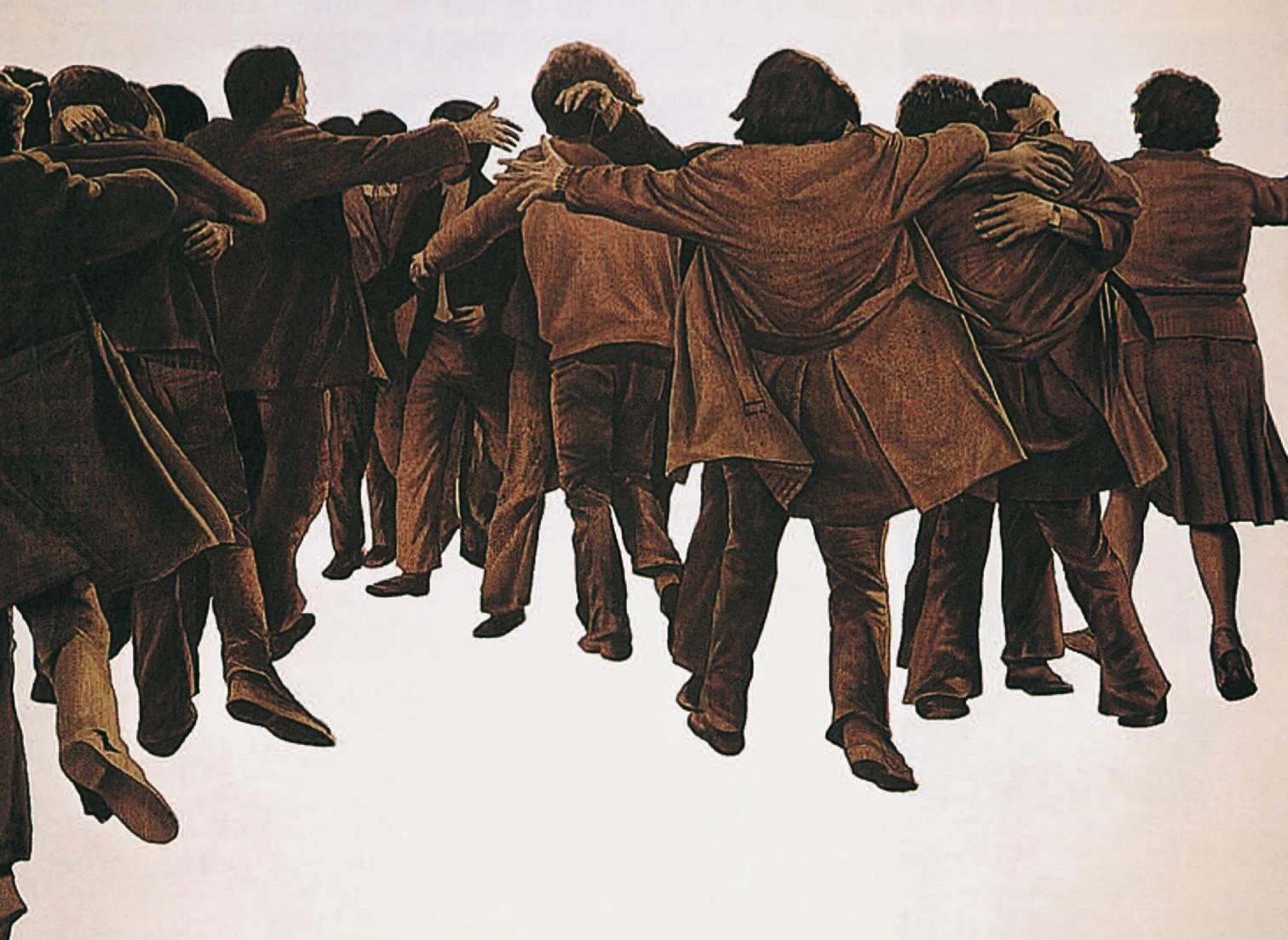 Juan Genovés_ El abrazo, 1976