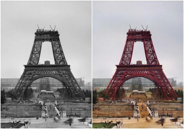 1888: la torre Eiffell en construcción / Roger Viollet (Getty)