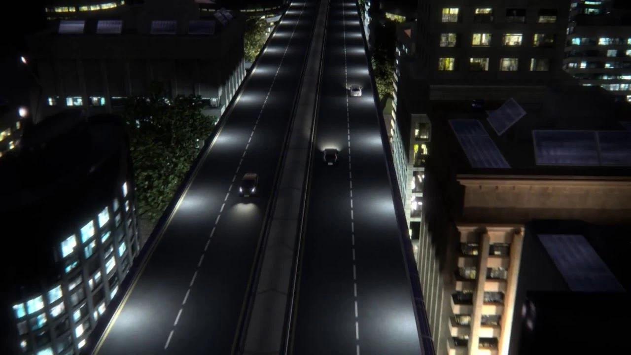 ¿Cómo serán las estaciones de servicio del futuro? Foster + Partners y Nissan han desarrollado un prototipo de ‘calle inteligente’ donde los automóviles, las calzadas, la red eléctrica y las casas están conectados. Recargados con un sistema inalámbrico, los coches autónomos suministran energía renovable a los hogares.