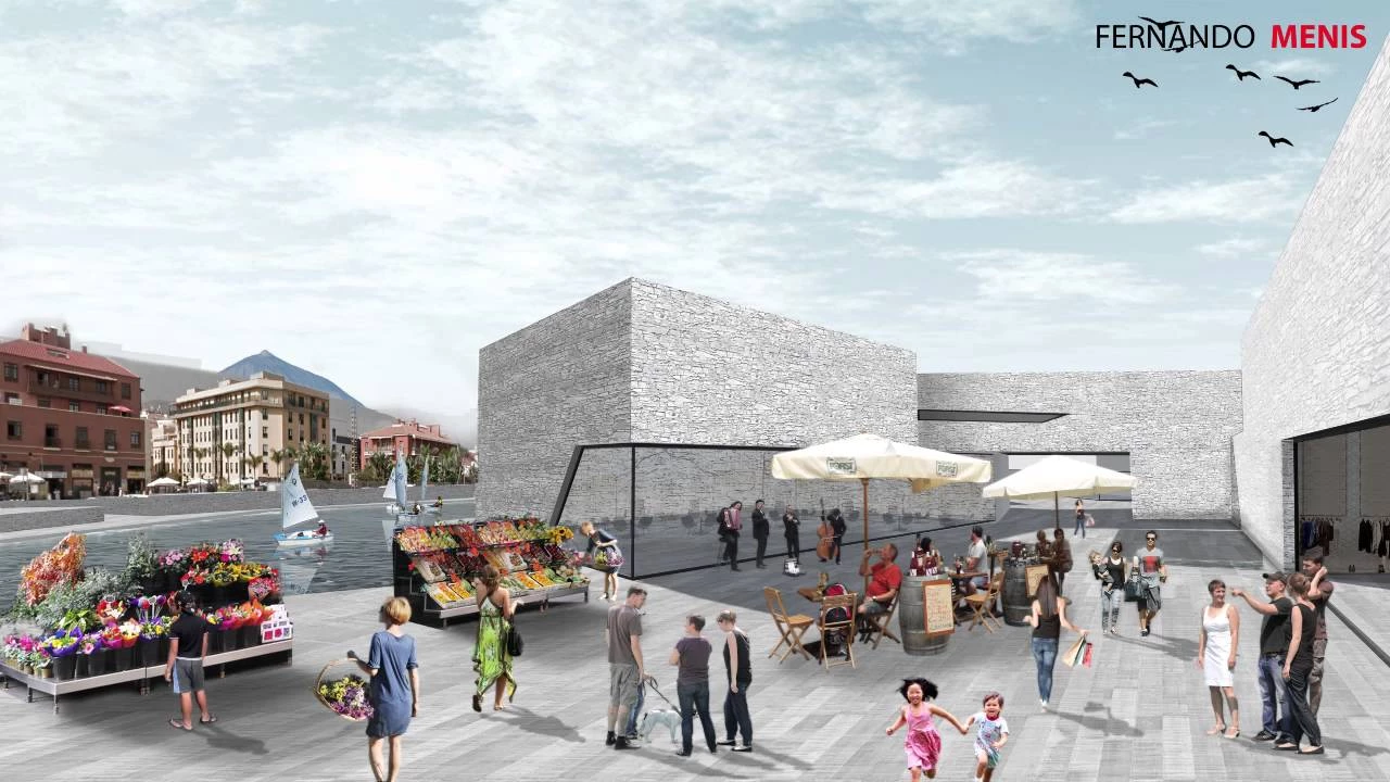 Fernando Menis, redevelopment of seafront of Puerto de la Cruz The Canarian studio of Fernando Menis has been commissioned to draw up a basic scheme for redeveloping the waterfront park of Puerto de la Cruz, a municipality in the province of Santa Cruz de Tenerife.