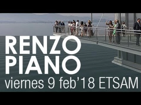 Renzo Piano en la ETSAM El arquitecto italiano y premio Pritzker Renzo Piano visita la Escuela Técnica Superior de Arquitectura de Madrid para dar una conferencia dentro de ciclo del Máster Habilitante...