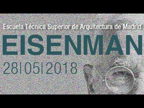 Peter Eisenman at ETSAM The lecture given by Peter Eisenman, titled ‘On the Problems of Digital Architecture,’ is part of the qualifying university master’s degree program of the Madrid School of Architecture.