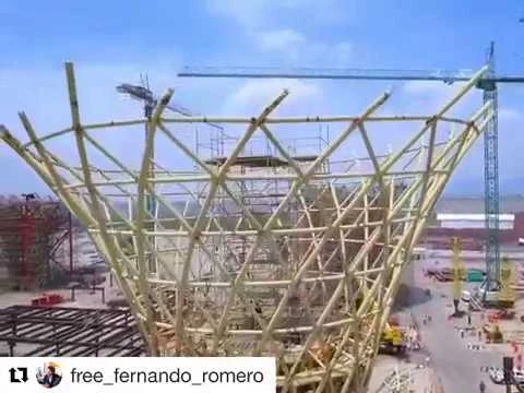 Mexico City’s new airport in progress Designed by Foster + Partners and FR-EE, the New International Airport of Mexico City (NAICM) continues to go up on Lake Texcoco, on land west of the current infrastructure.