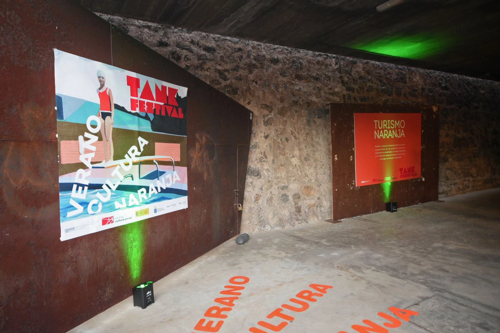 Arte en defensa del Tanque y del proyecto para renovar su entorno