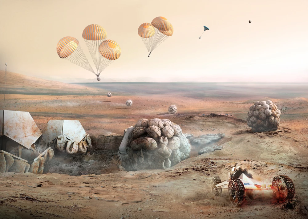 Foster + Partners, primer premio en el 3D-Printed Habitat Challenge