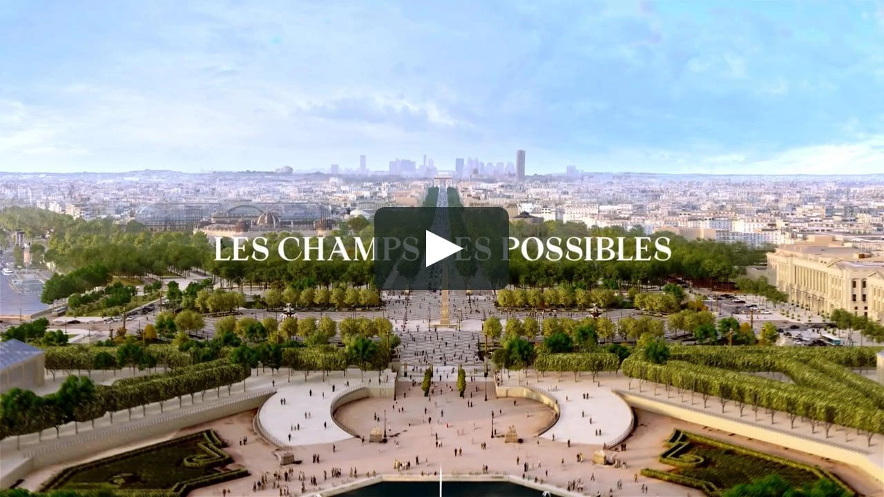 Champs-Élysées avenue in Paris to become an extraordinary garden