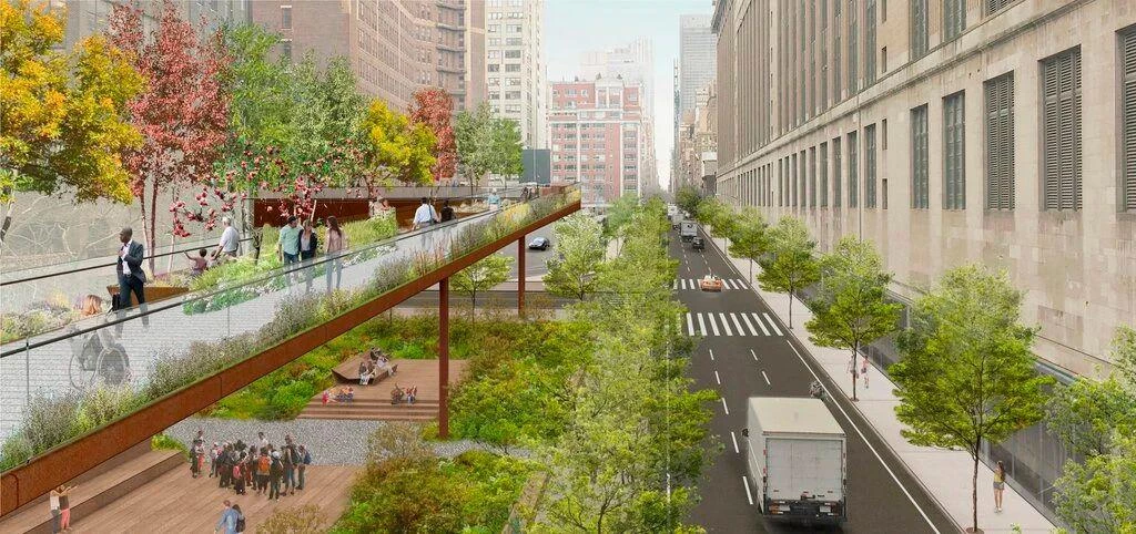 $60 Million High Line Expansion to Connect Park to Moynihan Train Hall