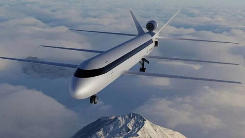 El avión de tres alas que gasta un 70% menos de combustible