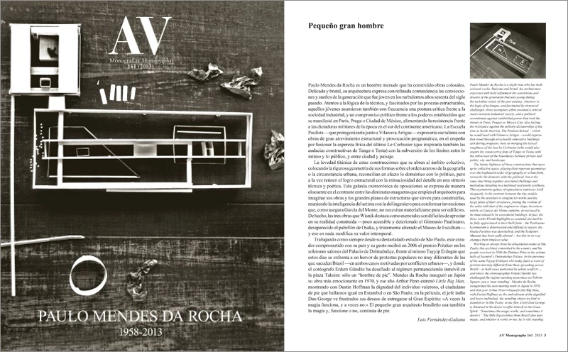 Paulo Mendes da Rocha: five essential works | Arquitectura Viva