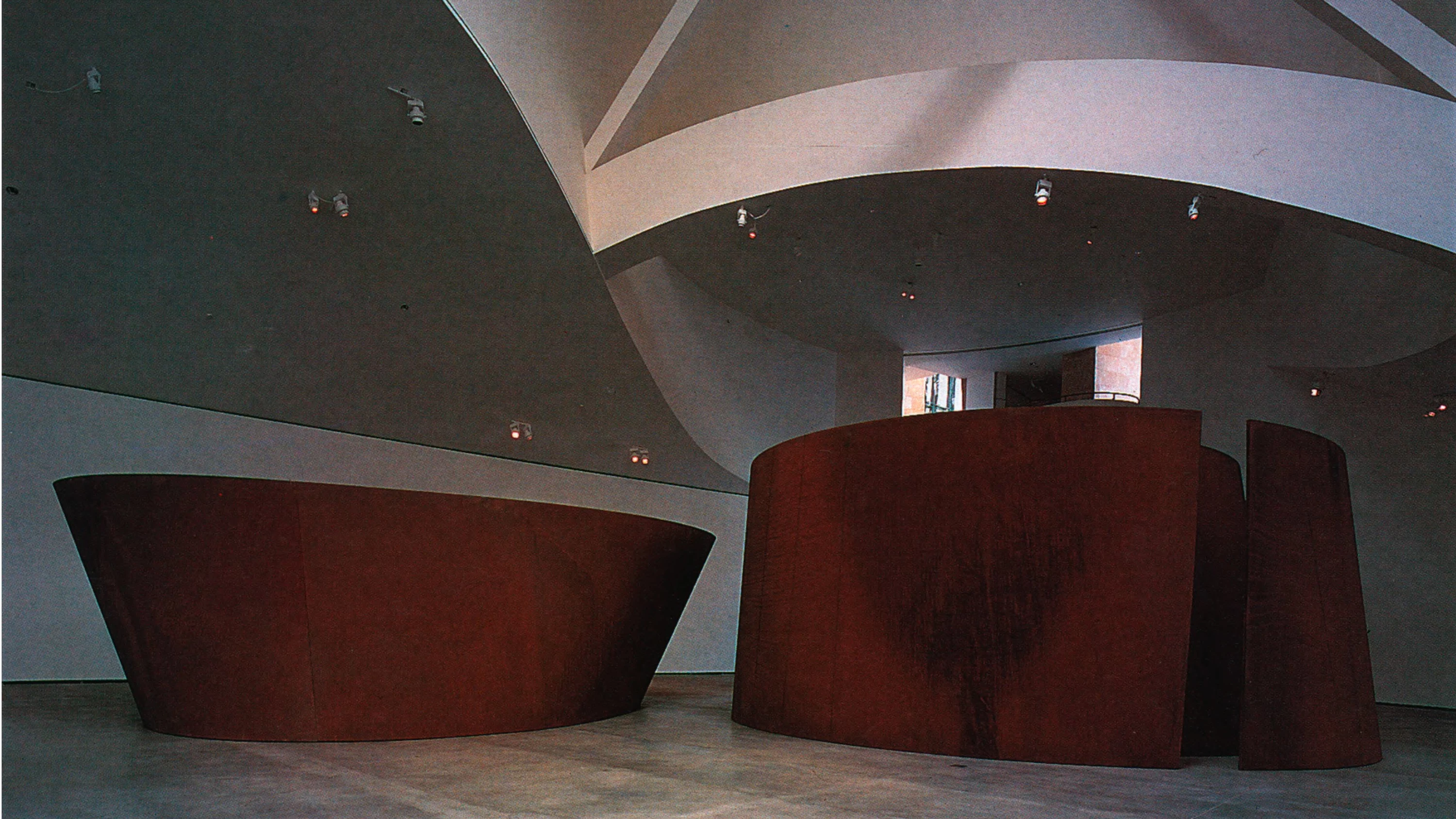 Richard Serra en el Guggenheim de Gehry