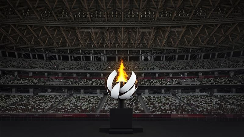 Tokyo2020 Olympic Cauldron