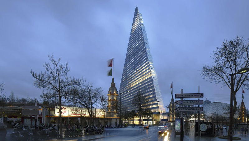 Herzog & de Meuron’s ‘Triangle’ to be built in Paris