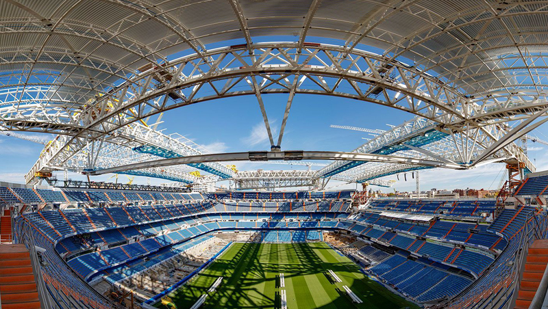El nuevo Bernabéu se inaugura a finales de 2022 o principios de 2023
