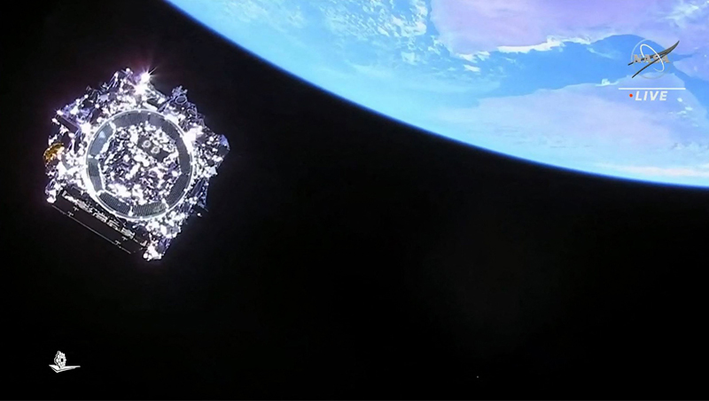 El telescopio ‘James Webb’ se aproxima a su destino final en la órbita del Sol