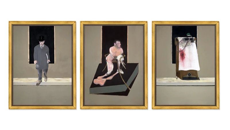 Norman Foster’s Francis Bacon triptych is expected to fetch $47.3 to $74.3 million