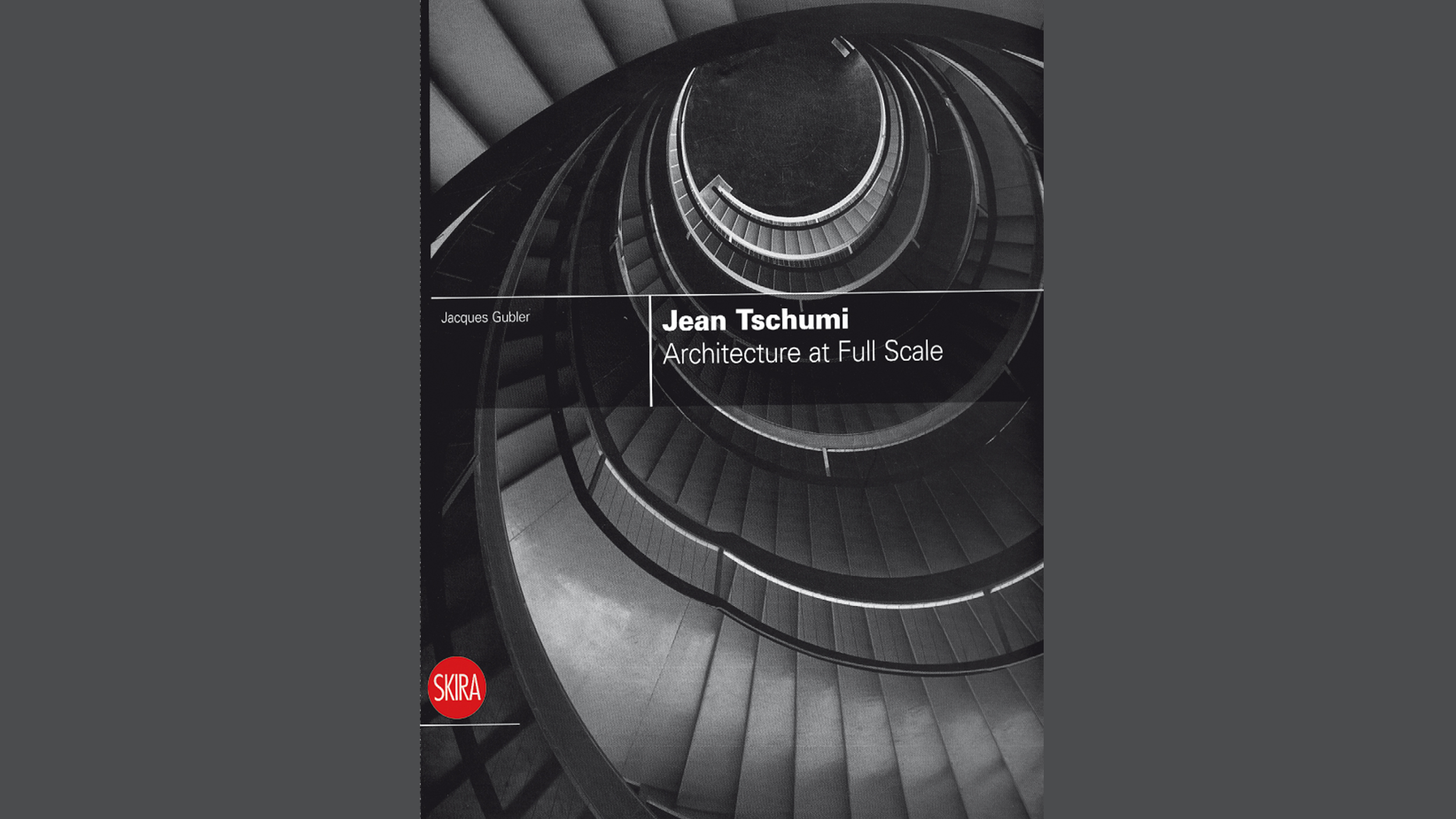 Jean Tschumi, primera monografía