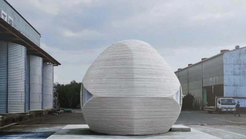 3D printing a house in less than 24 hours