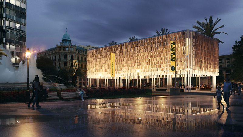 El Ágora, el escaparate de la cita mundial de Valencia con el diseño