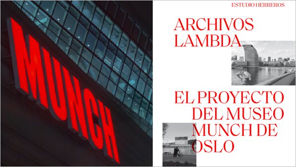 ‘Archivos Lambda. El proyecto del Museo Munch de Oslo’