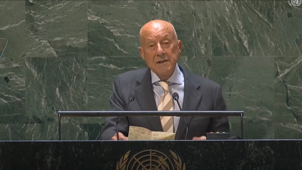 Norman Foster at the United Nations General Assembly 