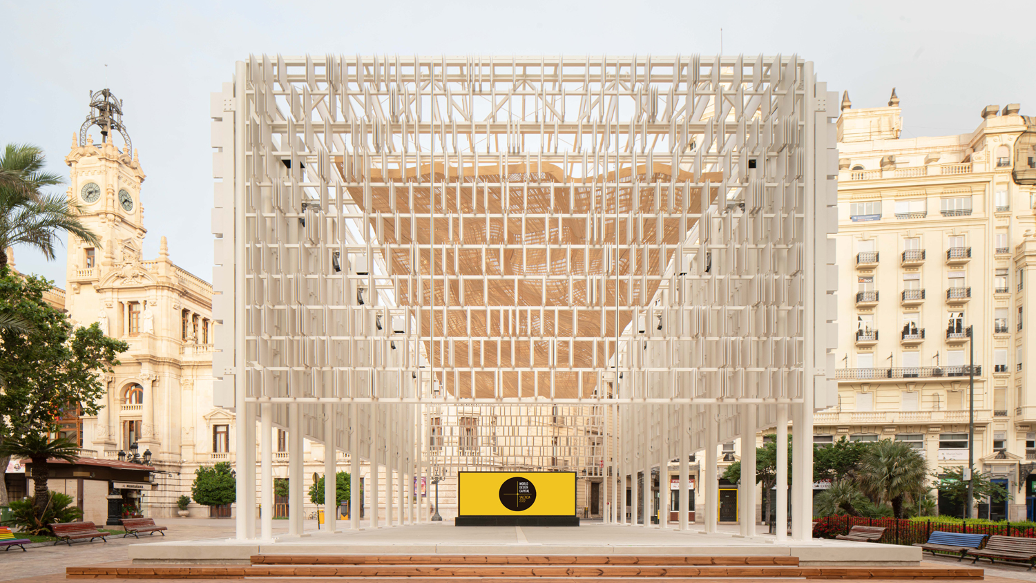 Ágora, el pabellón de Valencia Capital Mundial del Diseño 2022