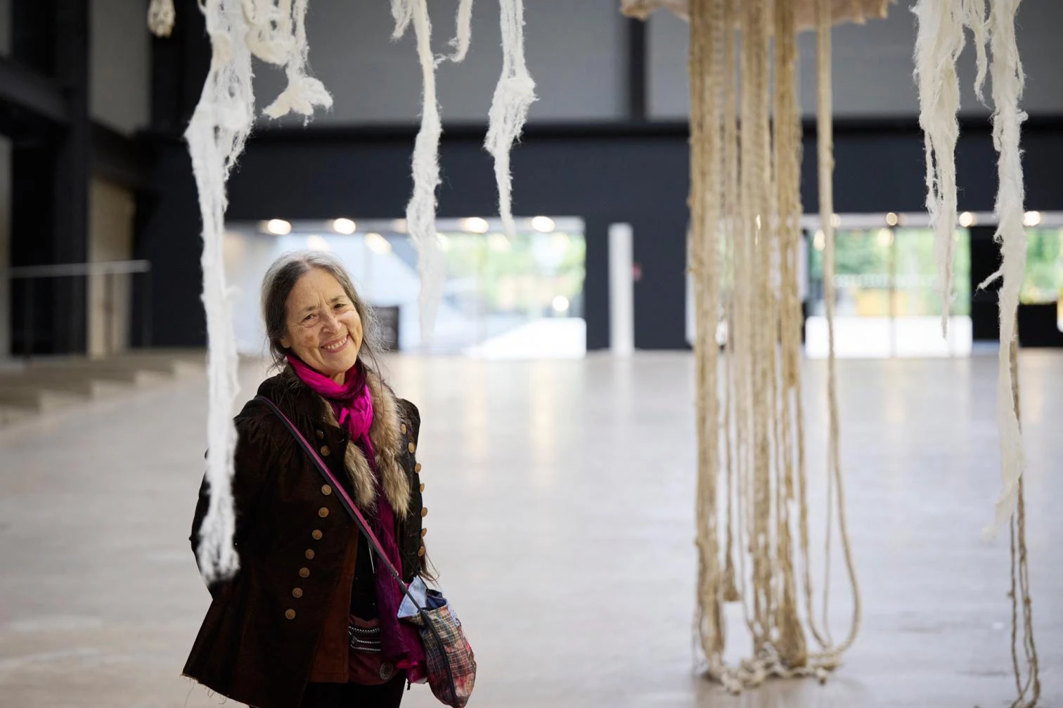 Cecilia Vicuña en la Tate Modern de Londres