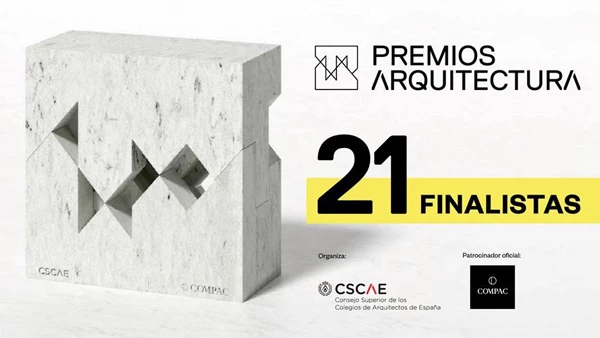 El CSCAE anuncia los 21 finalistas de los Premios Arquitectura
