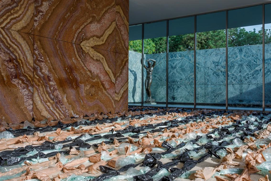 ‘The Cost of Money: Raft’ at the Mies Pavilion