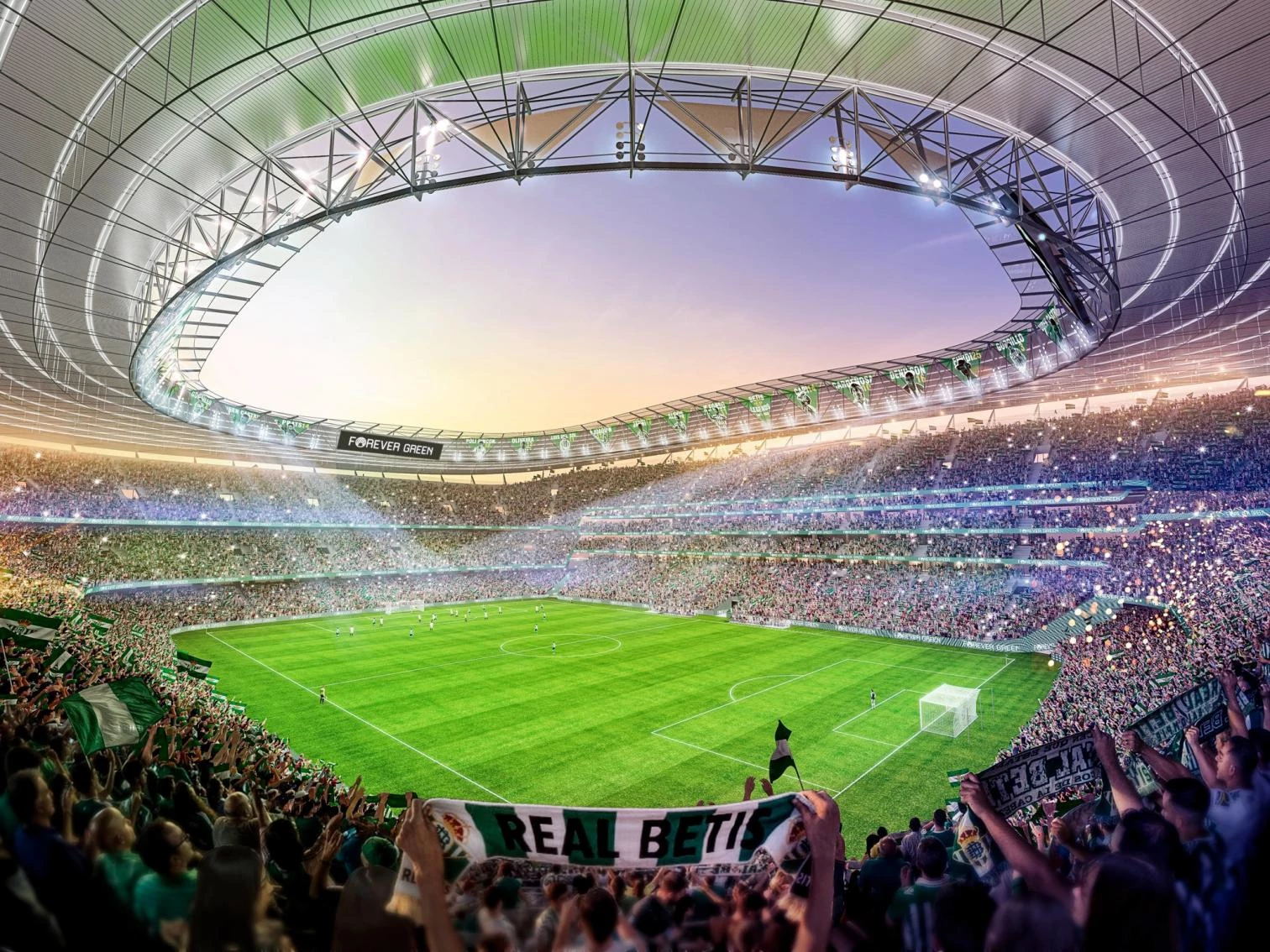 Rafael de La-Hoz y Gensler, nuevo Estadio Benito Villamarín