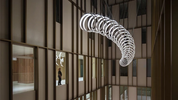 Instalación ‘Loops’ en un hospital de Berna