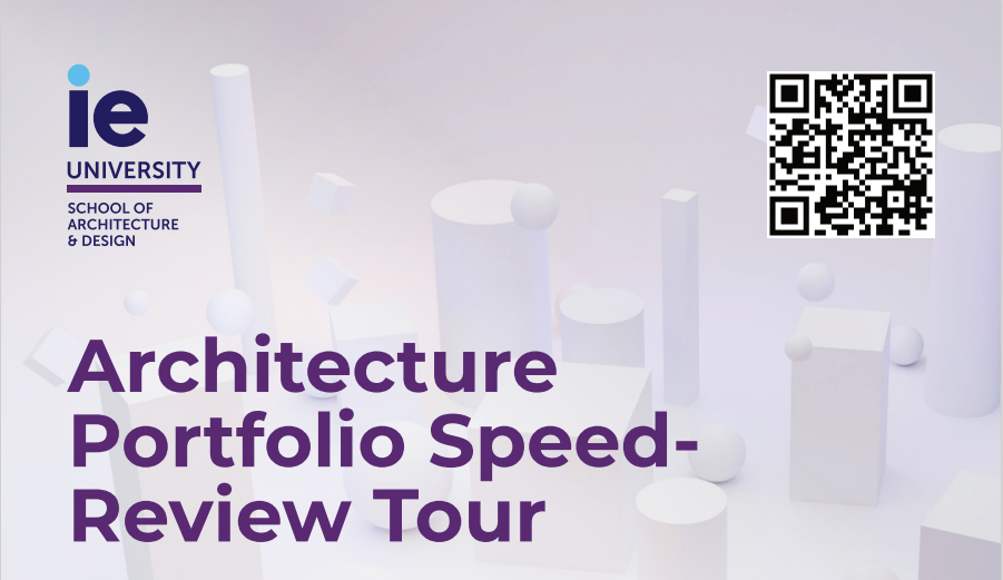 IE School of Architecture & Design, the first-ever edition of our architecture portfolio speed – review tour