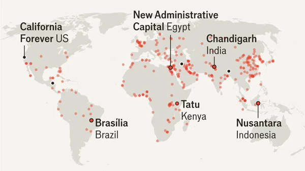 The world is in the midst of a city-building boom