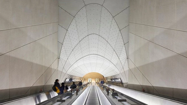 La línea de metro Elizabeth en Londres, Premio Stirling del RIBA 2024