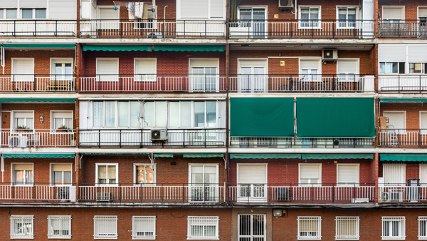 La España del toldo verde