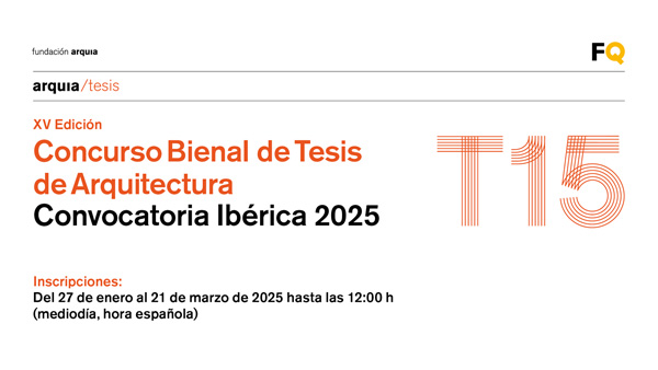 Concurso Bienal de Tesis de Arquitectura