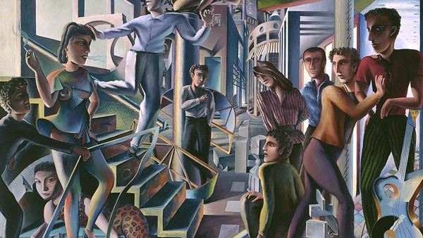 Pintura liberada en el Carmen Thyssen de Málaga