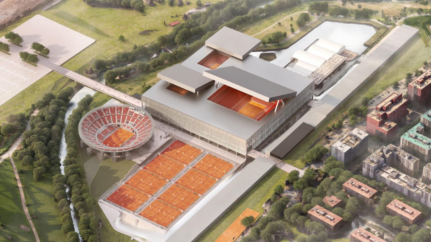 El nuevo estadio de Perrault en La Caja Mágica