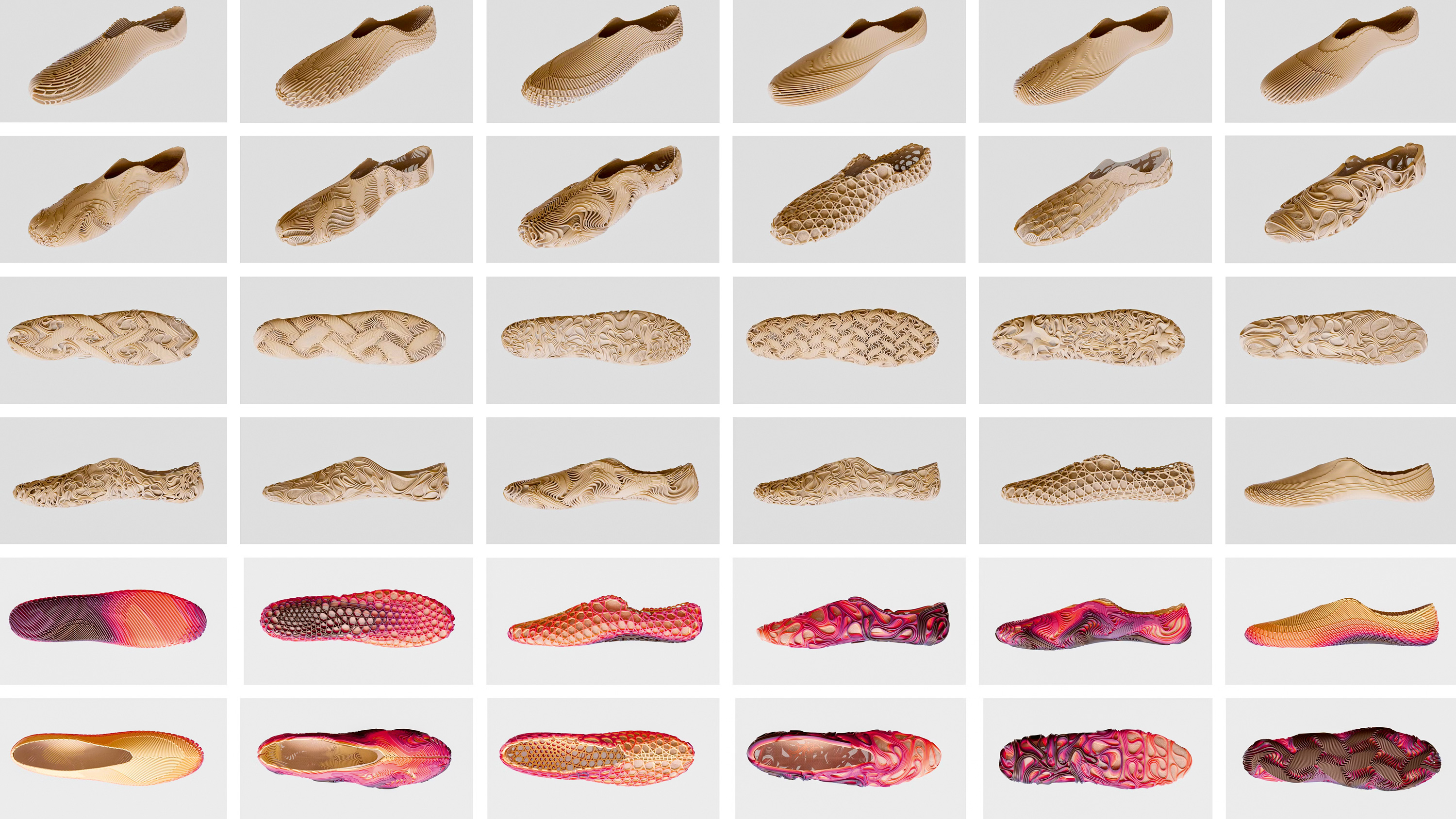 Biodegradable Shoes by OXMAN