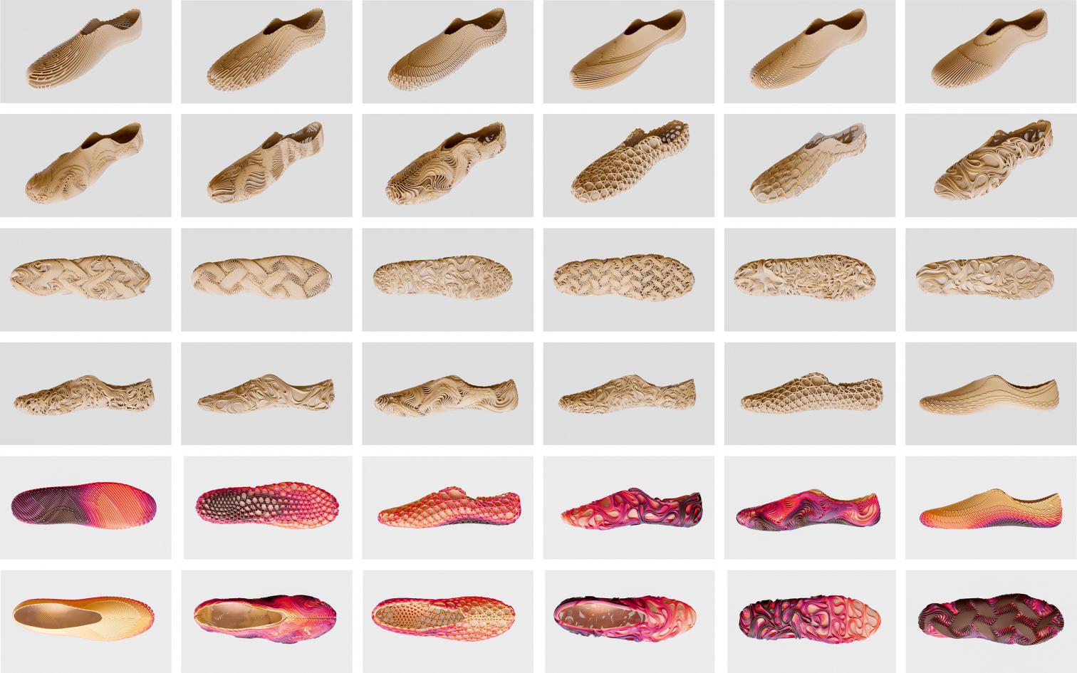 Zapatillas biodegradables de OXMAN