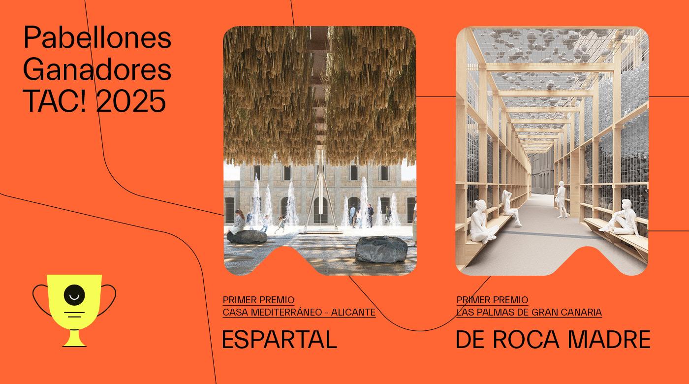 Pabellones ganadores del Festival TAC! 2025