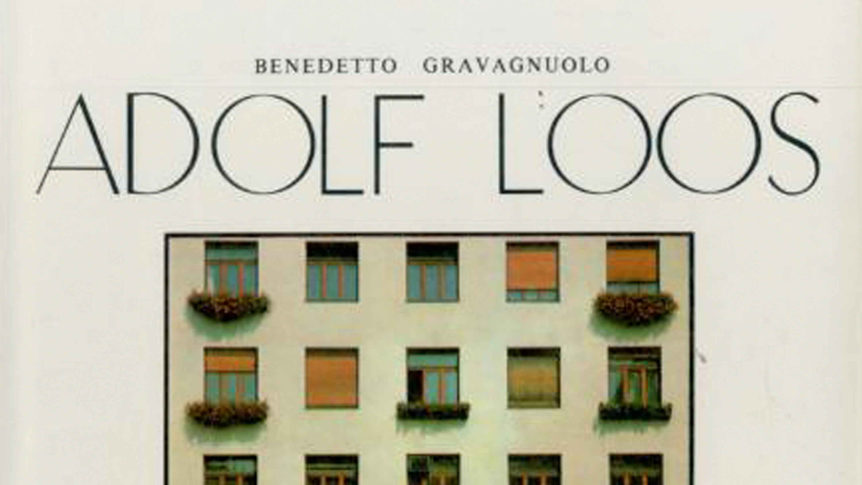 洋書 ADOLF LOOS benedetto gravagnuolo Adolf Loos. Theory and Works: Gravagnuolo, Benedetto