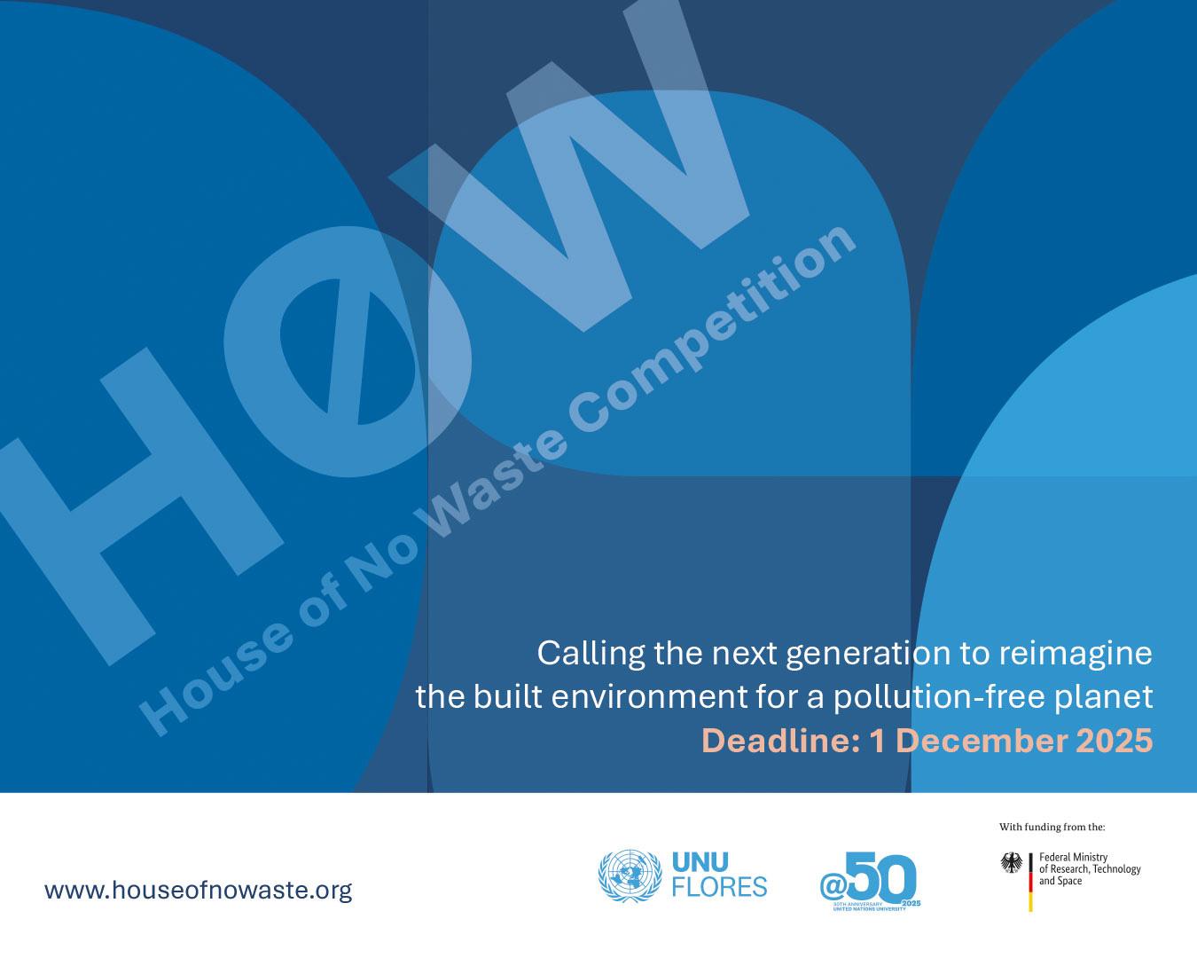 UNU-FLORES launches the international ideas competition
