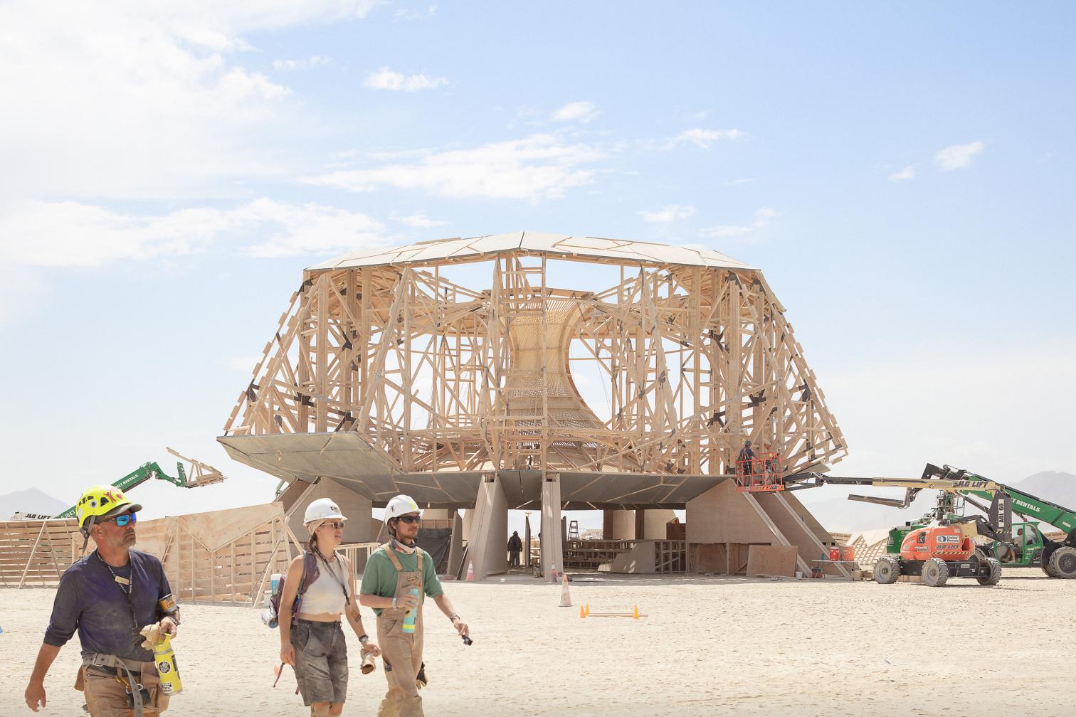 Temple of the Deep: an ephemeral space for shared grief