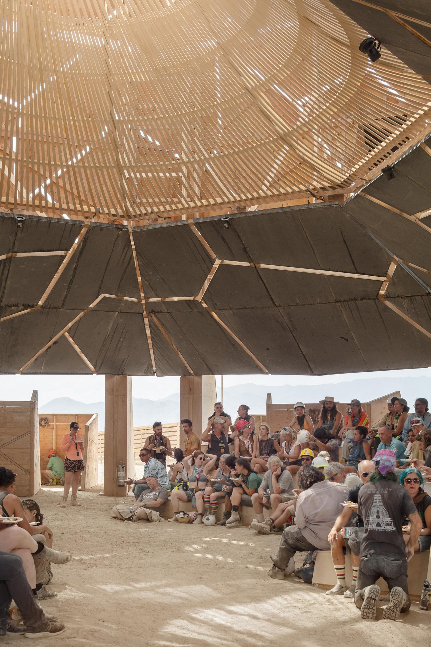 Temple of the Deep: an ephemeral space for shared grief