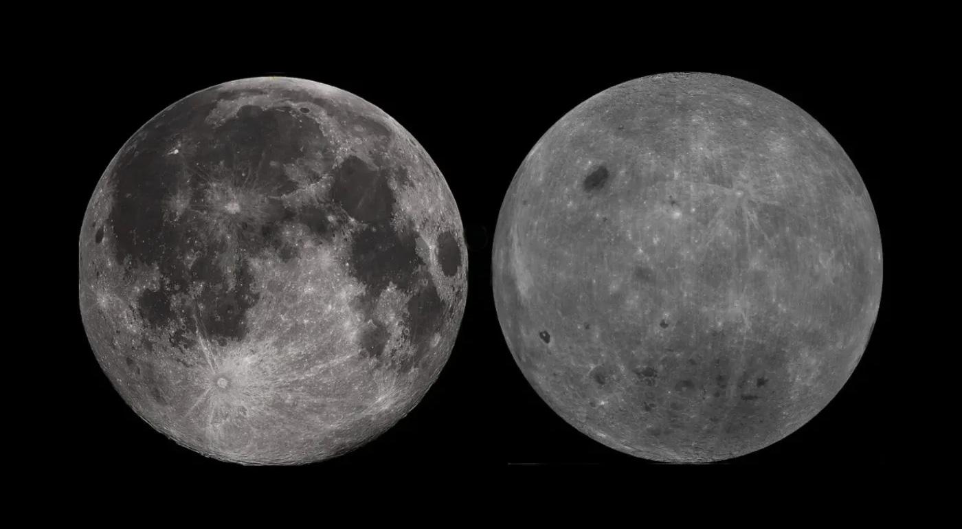 China revela cómo es la enigmática cara oculta de la Luna