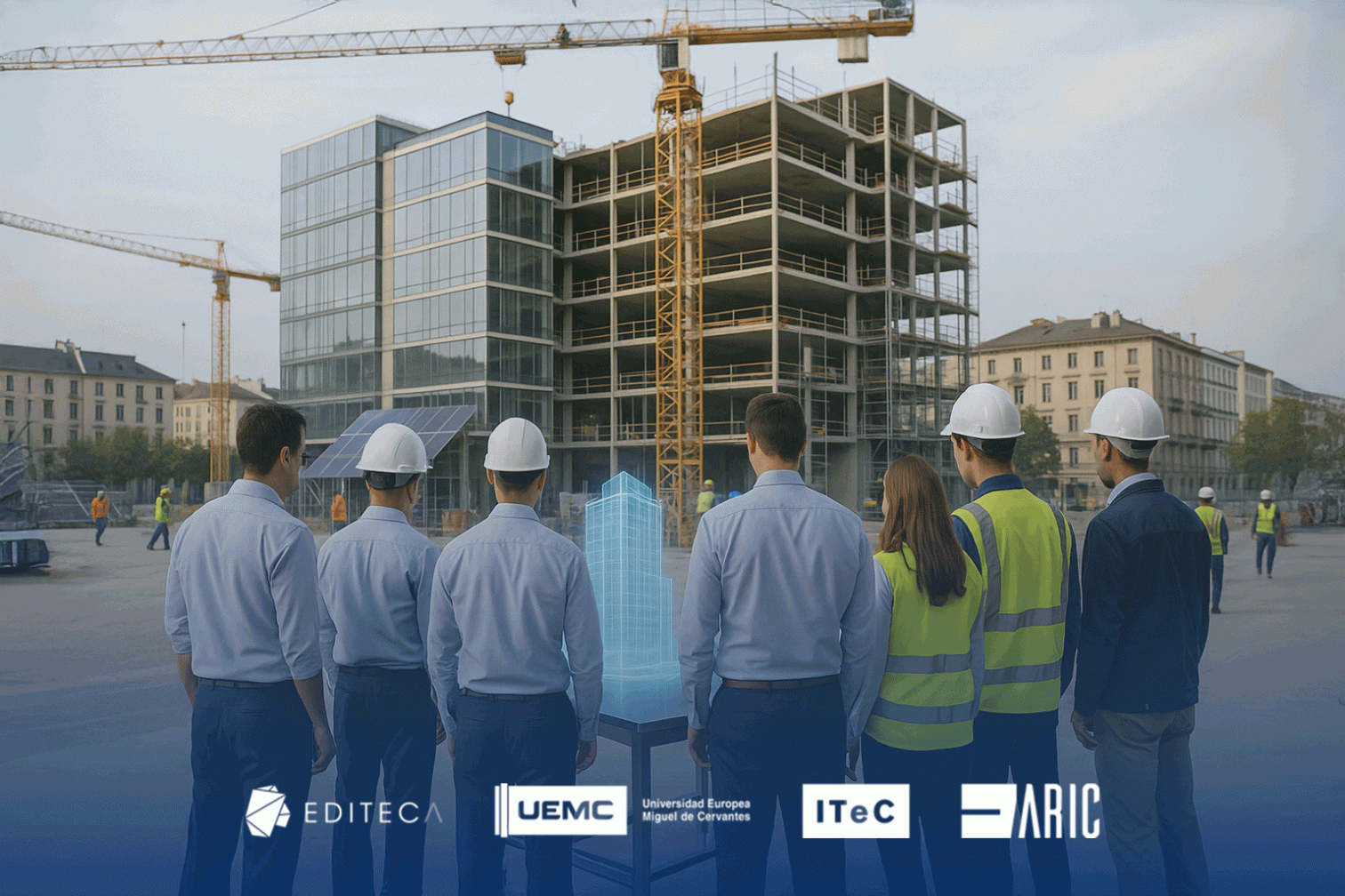 ARIC, ITEC y Editeca se alían para impulsar la formación BIM en construcción. Imágenes cortesía: EDITECA