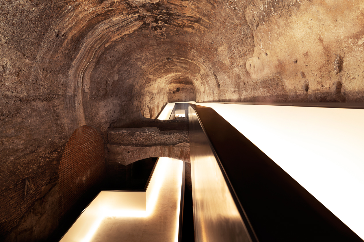 Acceso a la Domus Aurea de Roma
