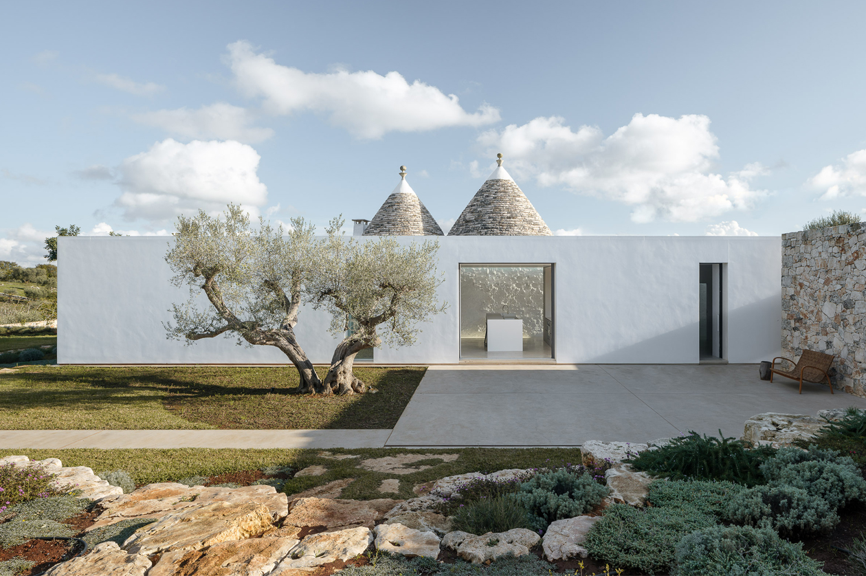 Casa ACO en la campiña de Apulia