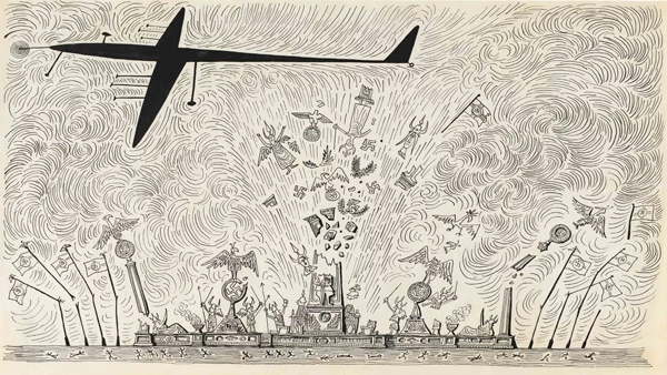 Saul Steinberg, en la Fundación Juan March